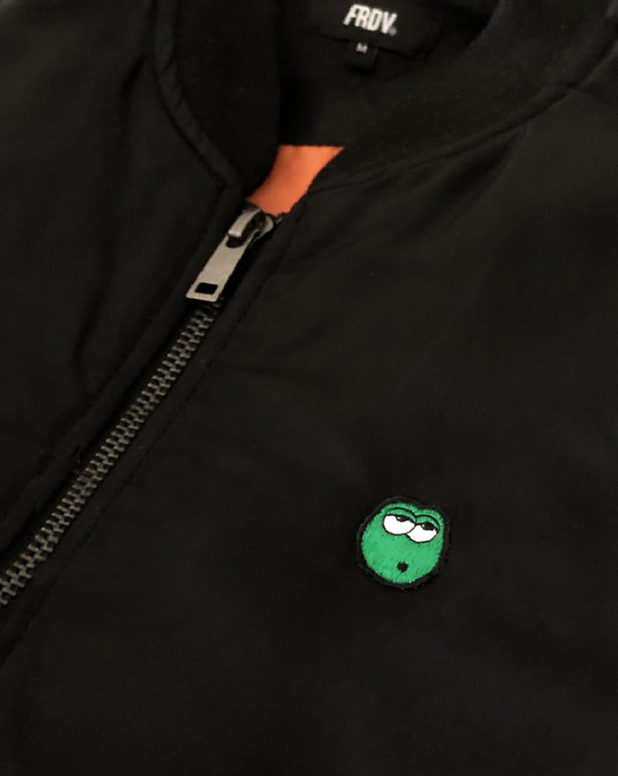 blouson whistle grenouille qui siffle frdv french designer