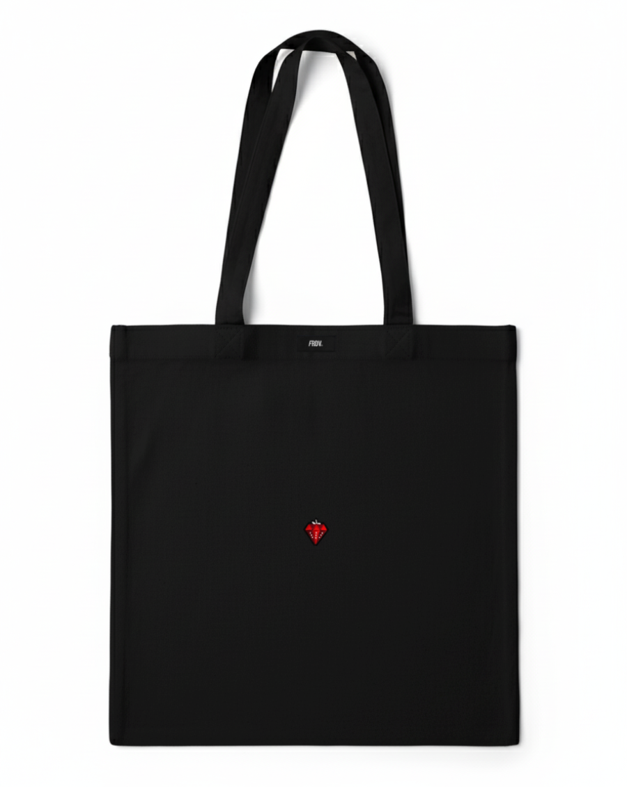 Diamond-strawberry tote bag • FRDV