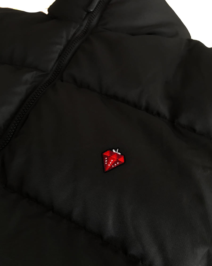 Blouson doudoune diamant fraise frdv designer