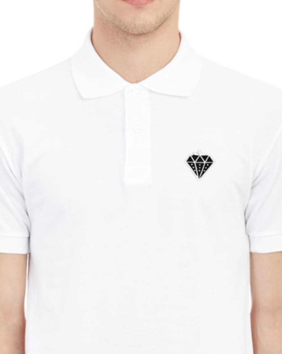 polo diamant fraise frdv designer