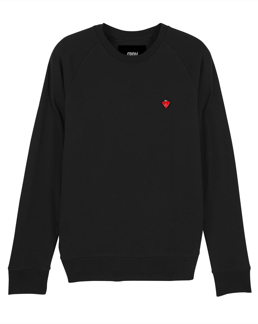 hoodie diamant fraise frdv designer