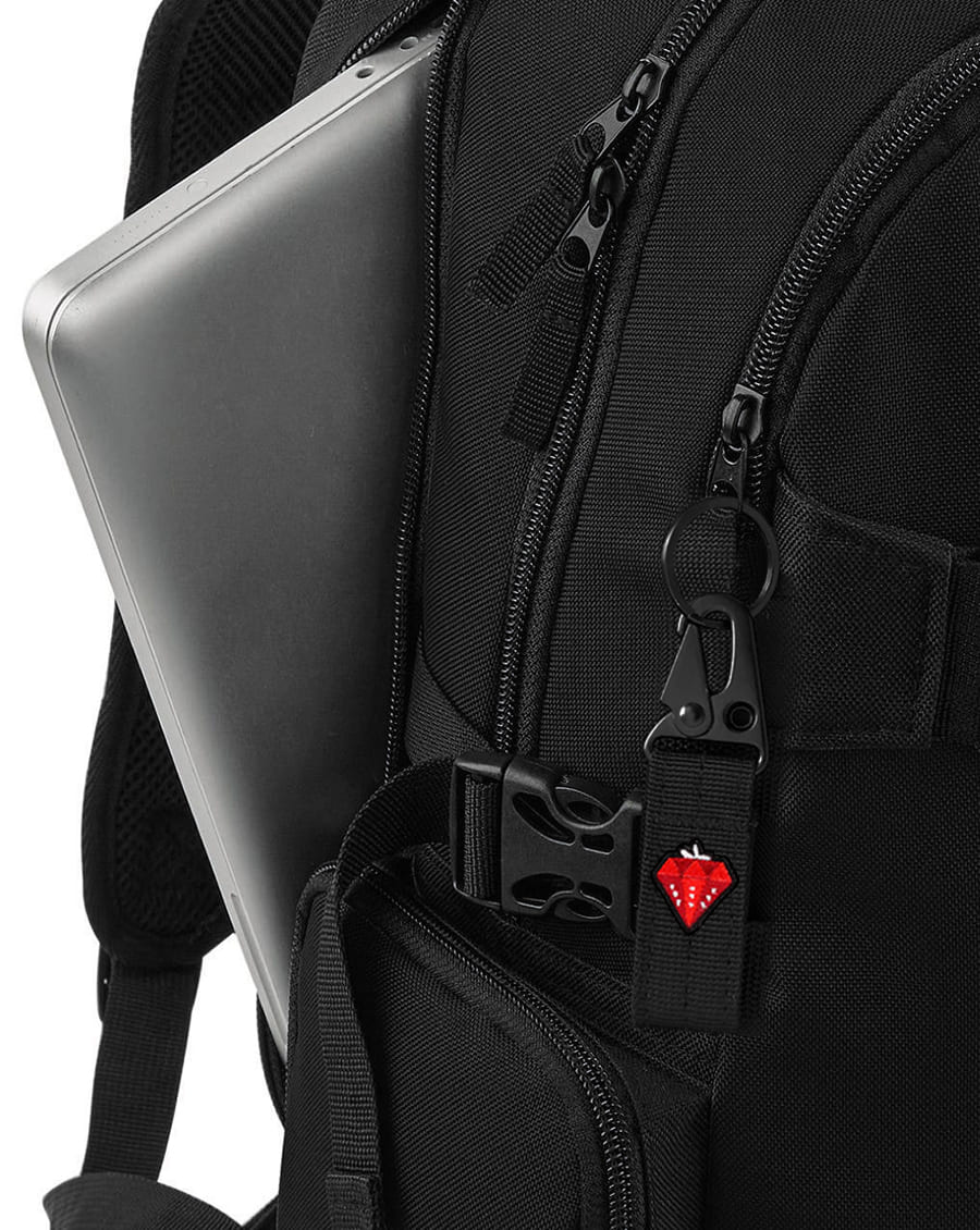 sac à dos diamant fraise frdv designer