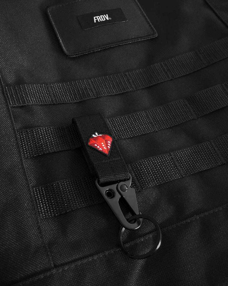 sac à bandoulière diamant fraise frdv designer