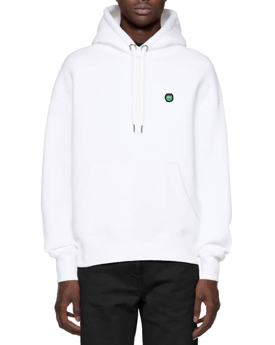 Sweat capuche whistle grenouille qui siffle en coton biologique