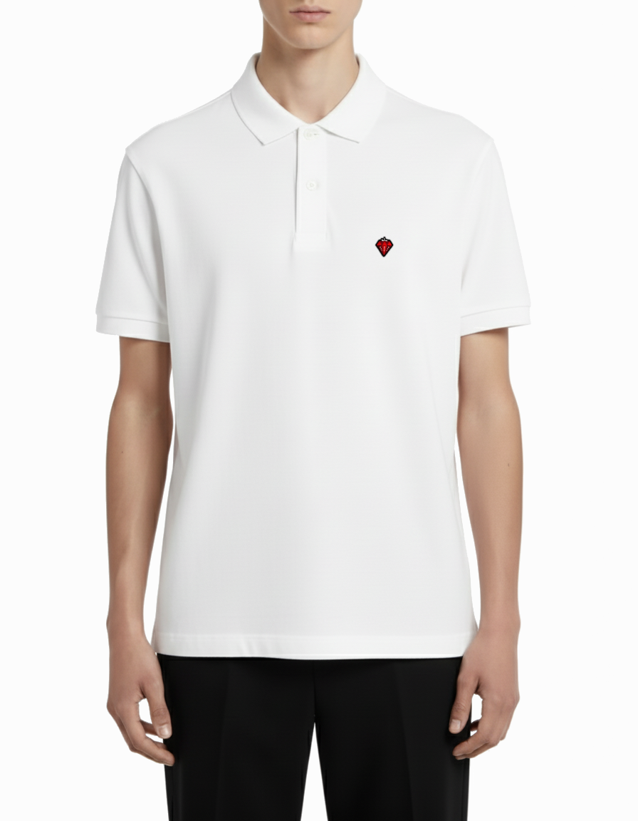 Polo fraise diamant • FRDV