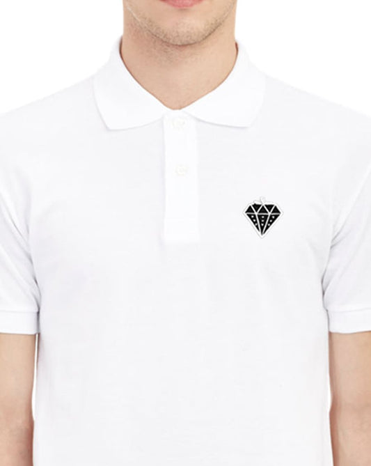 polo diamant fraise frdv designer