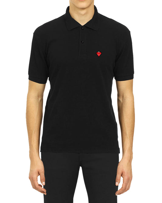 polo diamant fraise frdv designer