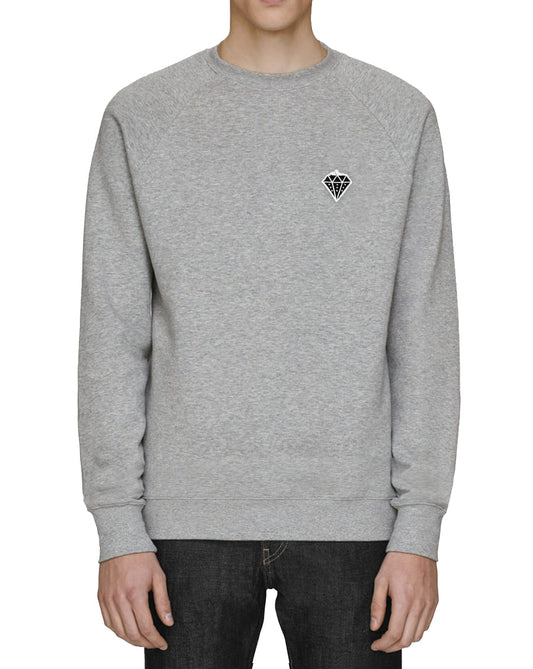 sweatshirt diamant fraise frdv designer