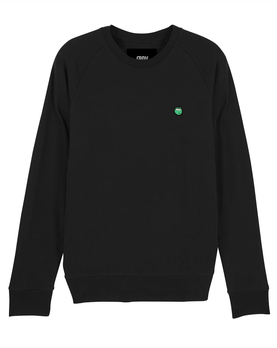 sweatshirt bio grenouille Frdv