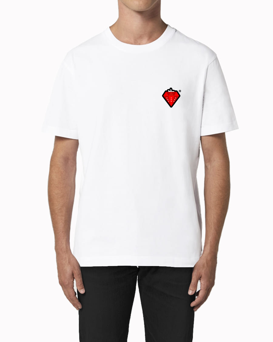 tshirt diamant fraise frdv designer