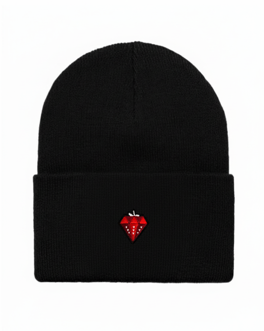 Diamond strawberry long beanie • FRDV