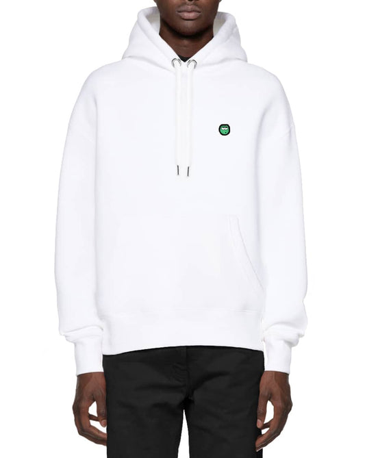 Sweat capuche whistle grenouille qui siffle en coton biologique